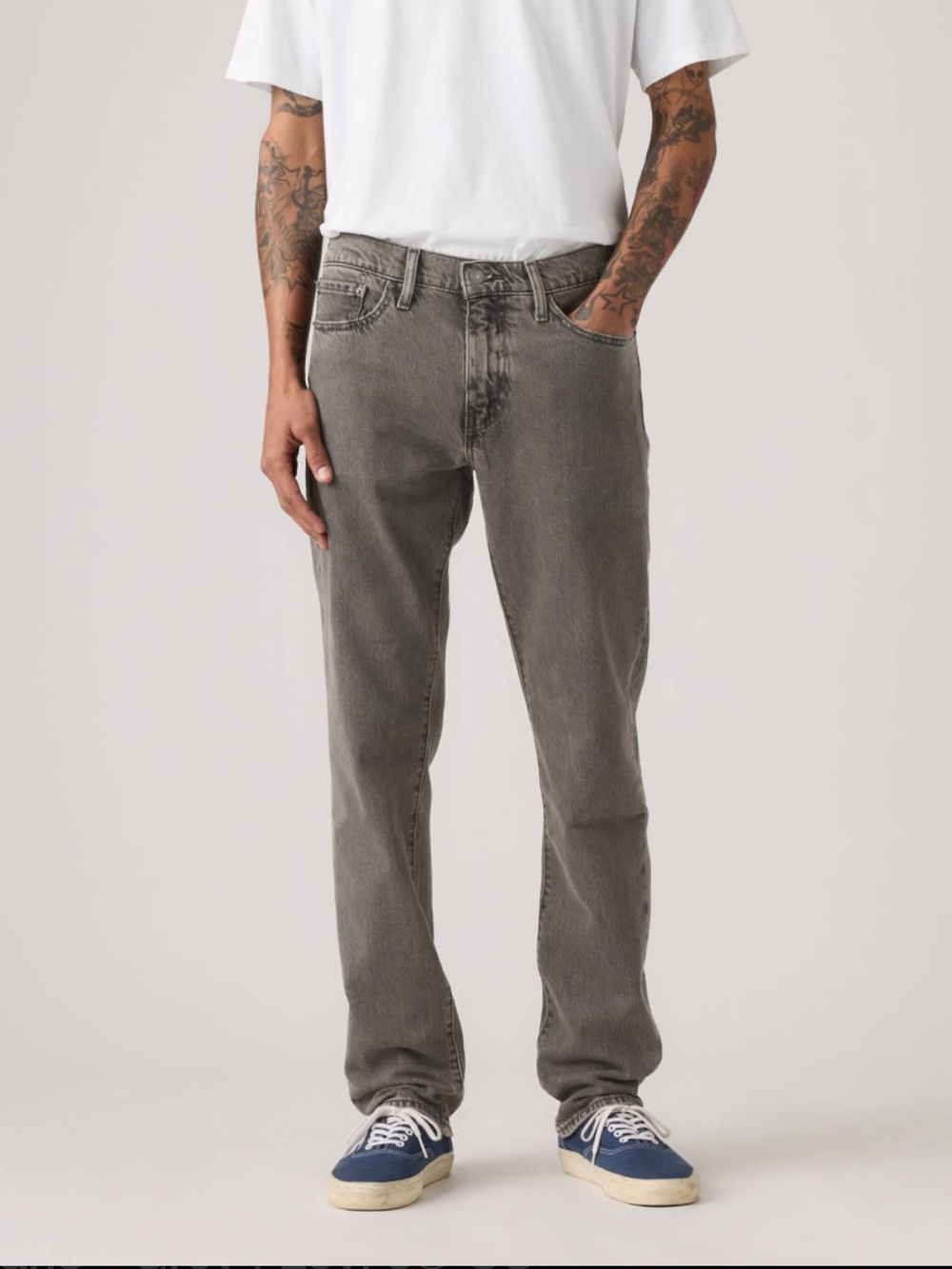 Levi's 511 Slim Fit Gray Denim Jeans Men’s W32 L32